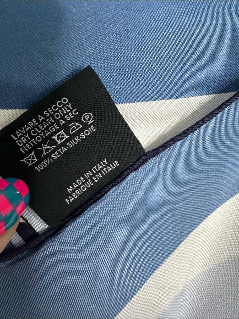 Vintage Gucci Silk Carré Scarf Archival Nautical Sailboat Print Made in Italy 70 - Picture 11 of 14